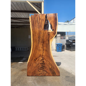 99"L Solid Wood Slab Big Notch 3