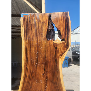 99"L Solid Wood Slab Big Notch 3