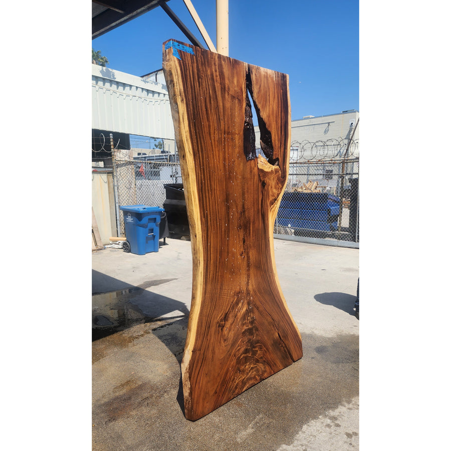 99"L Solid Wood Slab Big Notch 3