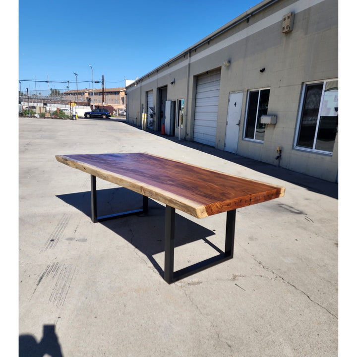 Now Available! 98"L Solid Wood Slab Dining table