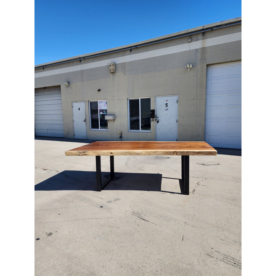 Now Available! 98"L Solid Wood Slab Dining table
