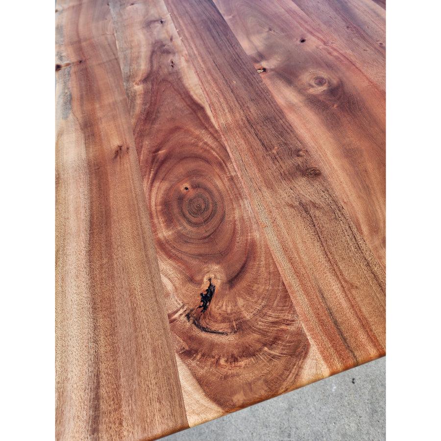 New listing - 96"L Live edge acacia wood table, now available!