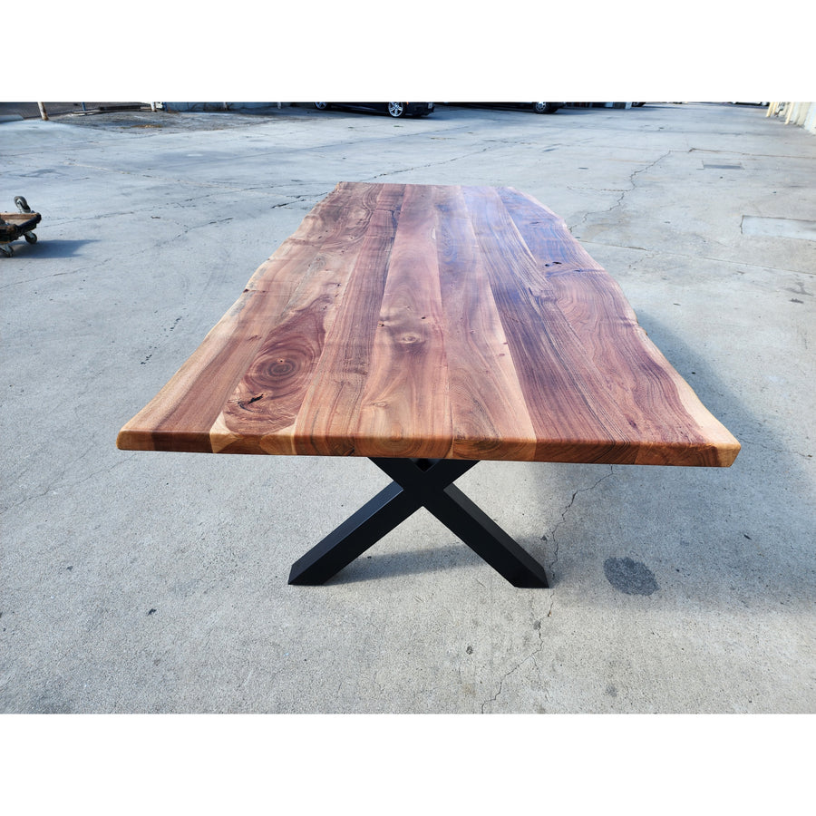 New listing - 96"L Live edge acacia wood table, now available!