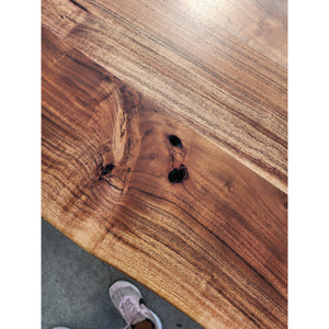 New listing - 96"L Live edge acacia wood table, now available!