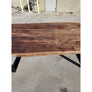 Custom stained, 96"L Live Edge Acacia wood Dining/Conference Table