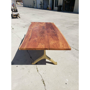 Handmade, live edge Acacia wood table