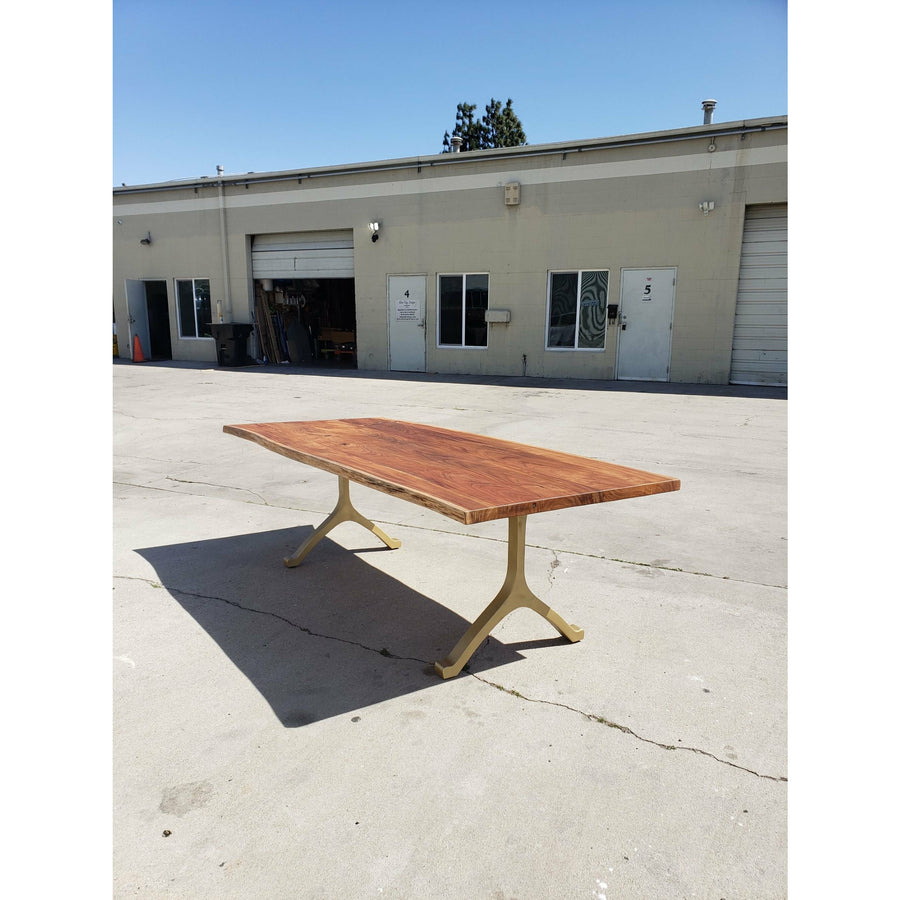 Handmade, live edge Acacia wood table